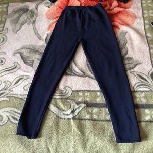 Navy blue stretchy sweat pants